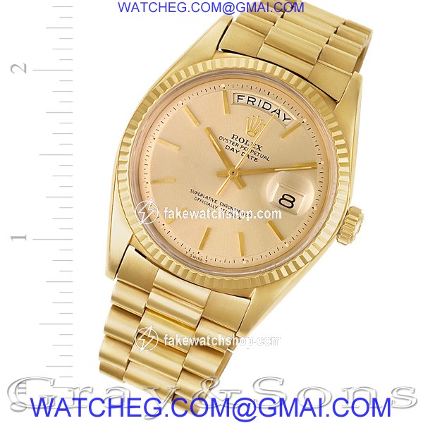 Rolex 1803 Day-Date Automatic Male 18k yellow gold