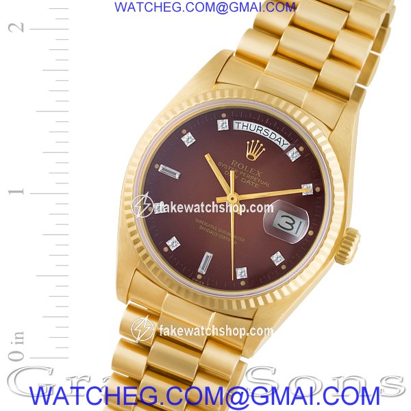 Rolex 18038 Day-Date Automatic Male 18k yellow gold
