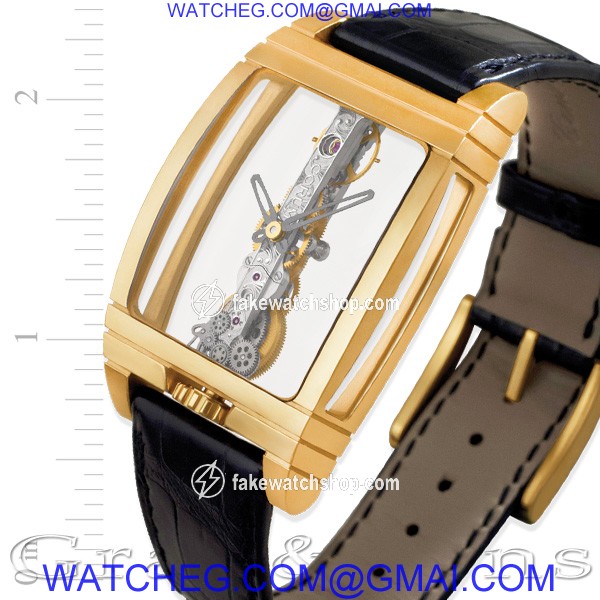 Corum 113.550.56/0001 0000J Golden Bridge Manual Male 18k yellow gold
