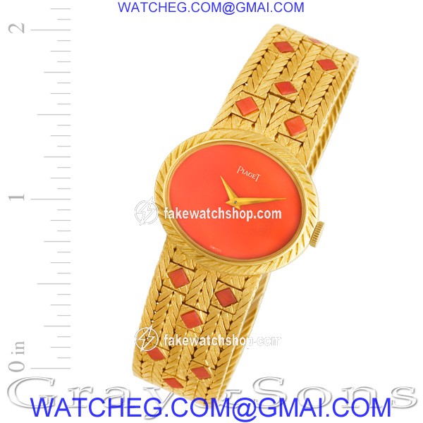Piaget 6801 e 10 Classic Manual Female 18k yellow gold