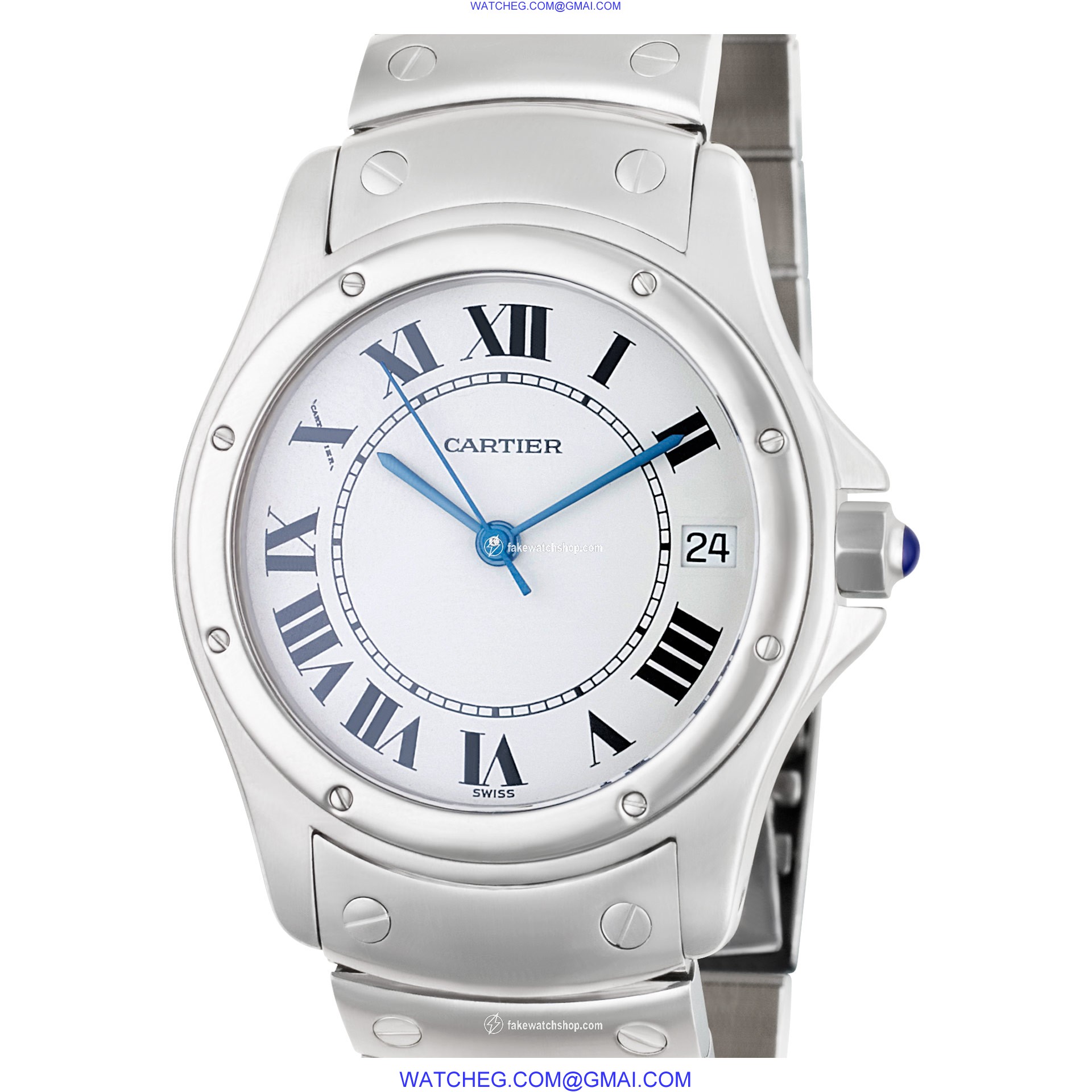 Cartier 1920 Santos Automatic Unisex Stainless Steel