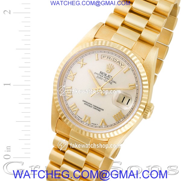 Rolex 18238 Day-Date Automatic Male 18k yellow gold