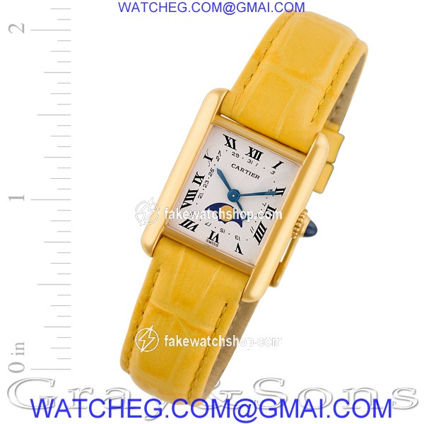 Cartier Cartier 1795 Tank Quartz Female 18k yellow gold