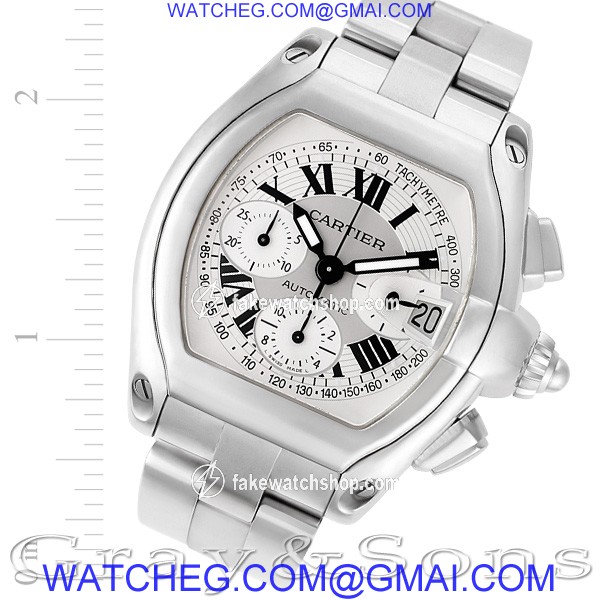 Cartier W62019X6 Roadster Automatic Male Stainless Steel