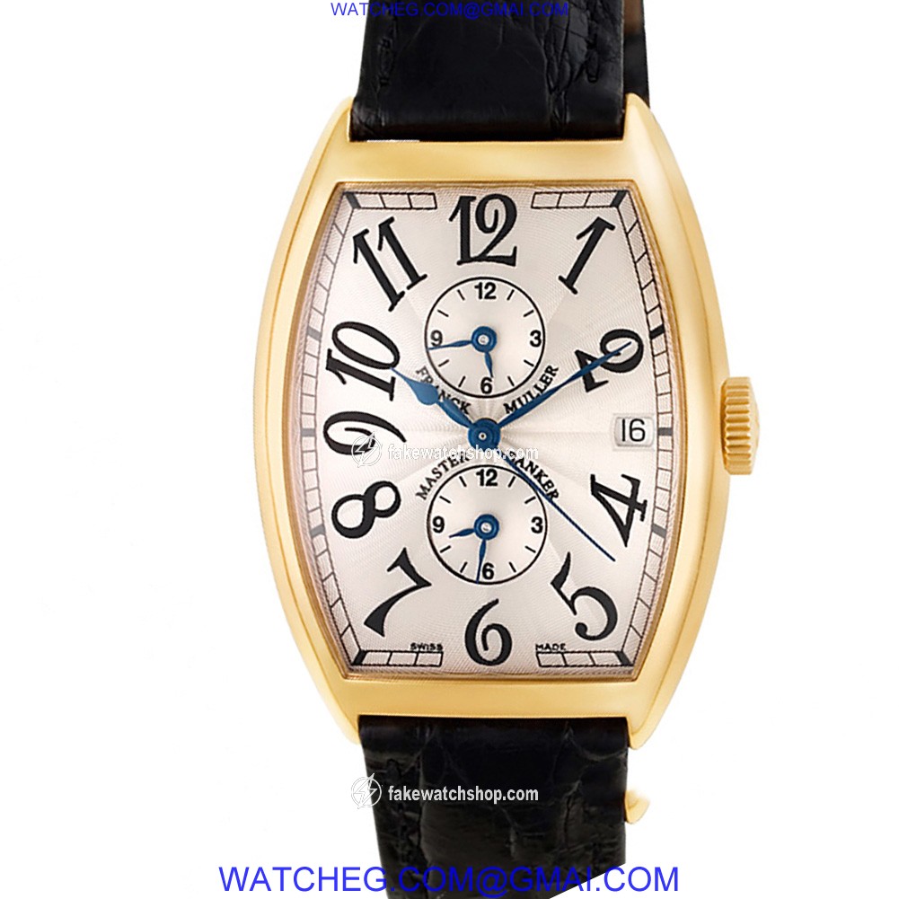 Franck Muller 6850 mb Master Banker Automatic Male 18k yellow gold