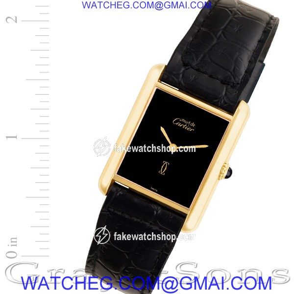 Cartier Cartier 1035 Tank Vermeil Manual Unisex Vermeil
