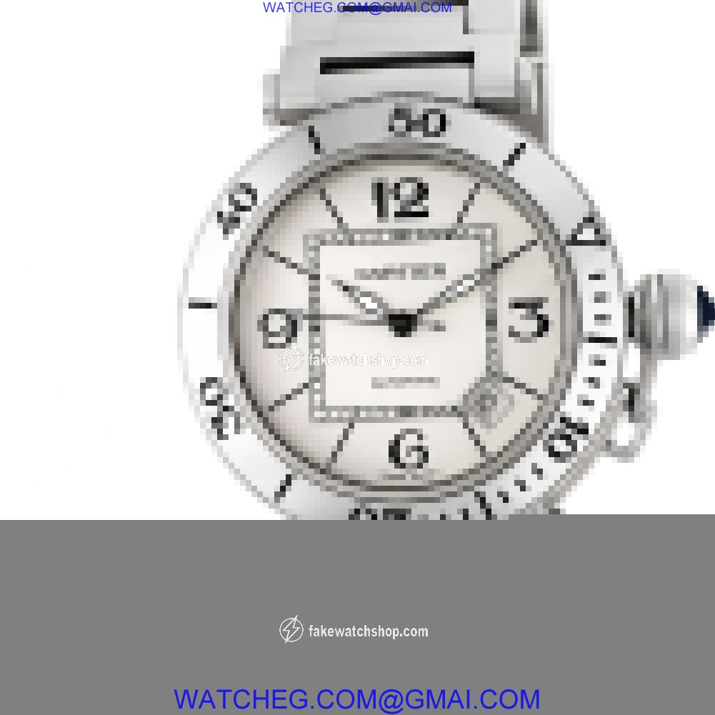 Cartier W31080M7 Pasha Seatimer Automatic Male Stainless Steel