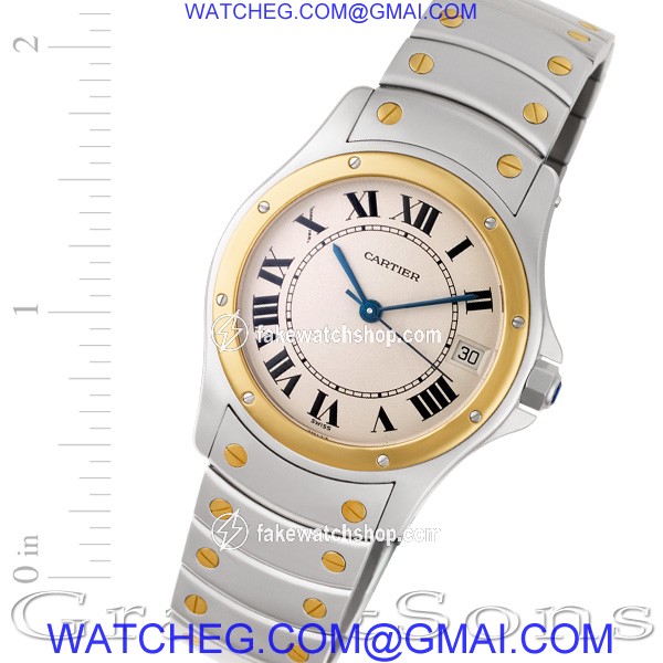 Cartier 1910 Santos Automatic Male Stainless Steel