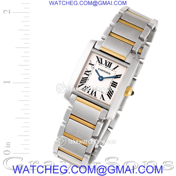 Cartier W51007Q4 Tank Francaise Quartz Female Stainless Steel
