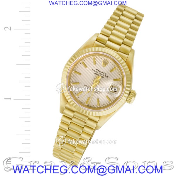 Rolex 69178 Datejust Automatic Female 18k yellow gold