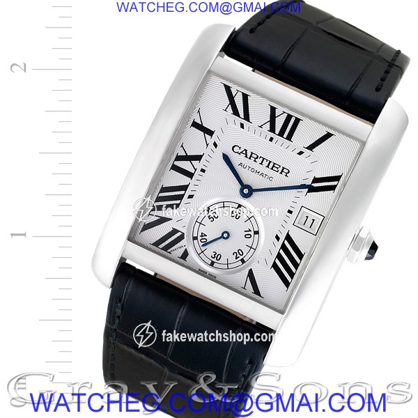 Cartier W5330003 Tank MC Automatic Male Stainless Steel