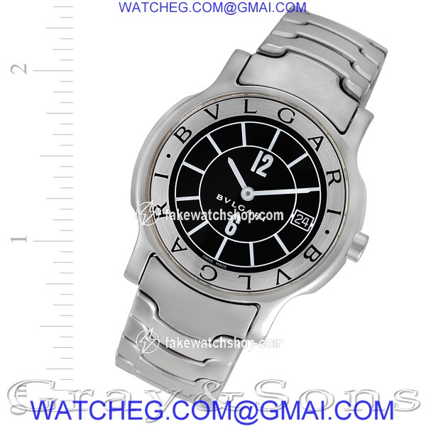Bvlgari st35s Solotempo Quartz Male Stainless Steel
