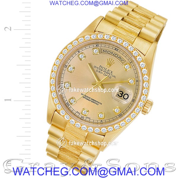 Rolex 18348 Day-Date Automatic Male 18k yellow gold