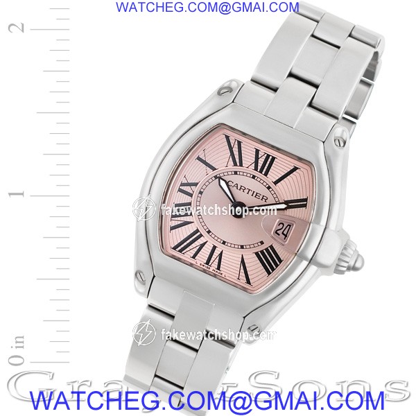 Cartier W62017V3 Roadster Quartz Female Stainless Steel