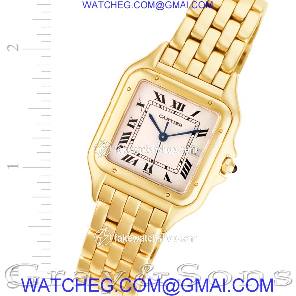 Cartier w2501489 Panthere Quartz Male 18k yellow gold