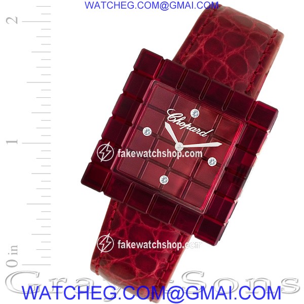 Chopard 12/7780 Be Mad Quartz Female red resin