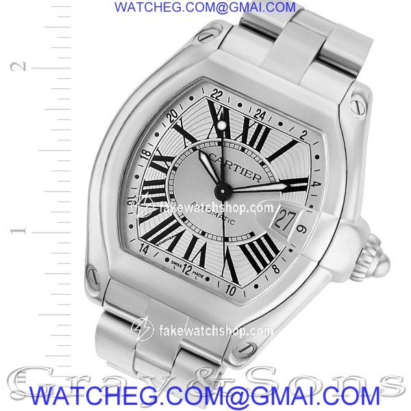 Cartier W62032X6 Roadster Automatic Male Stainless Steel