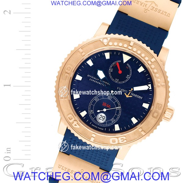 Ulysse Nardin 266-51 Maxi Marine Automatic Male 18k yellow gold