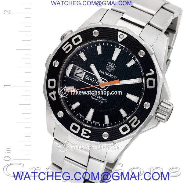 Tag Heuer Waj1110 Aquaracer Quartz Male Stainless Steel
