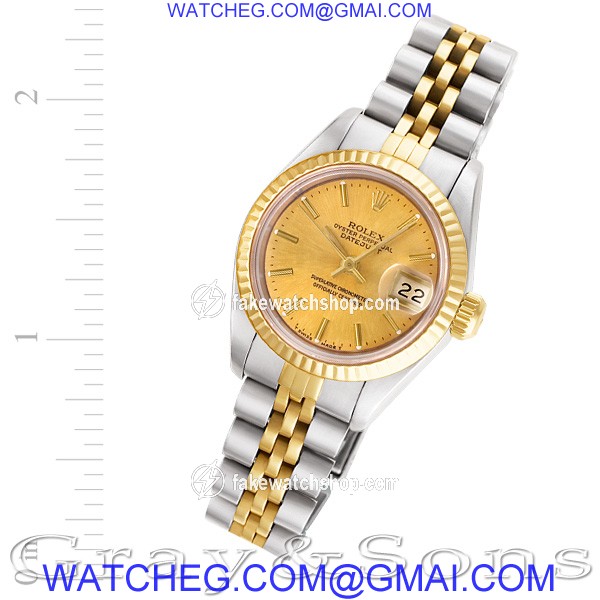 Rolex 69173 Datejust Automatic Female Stainless Steel