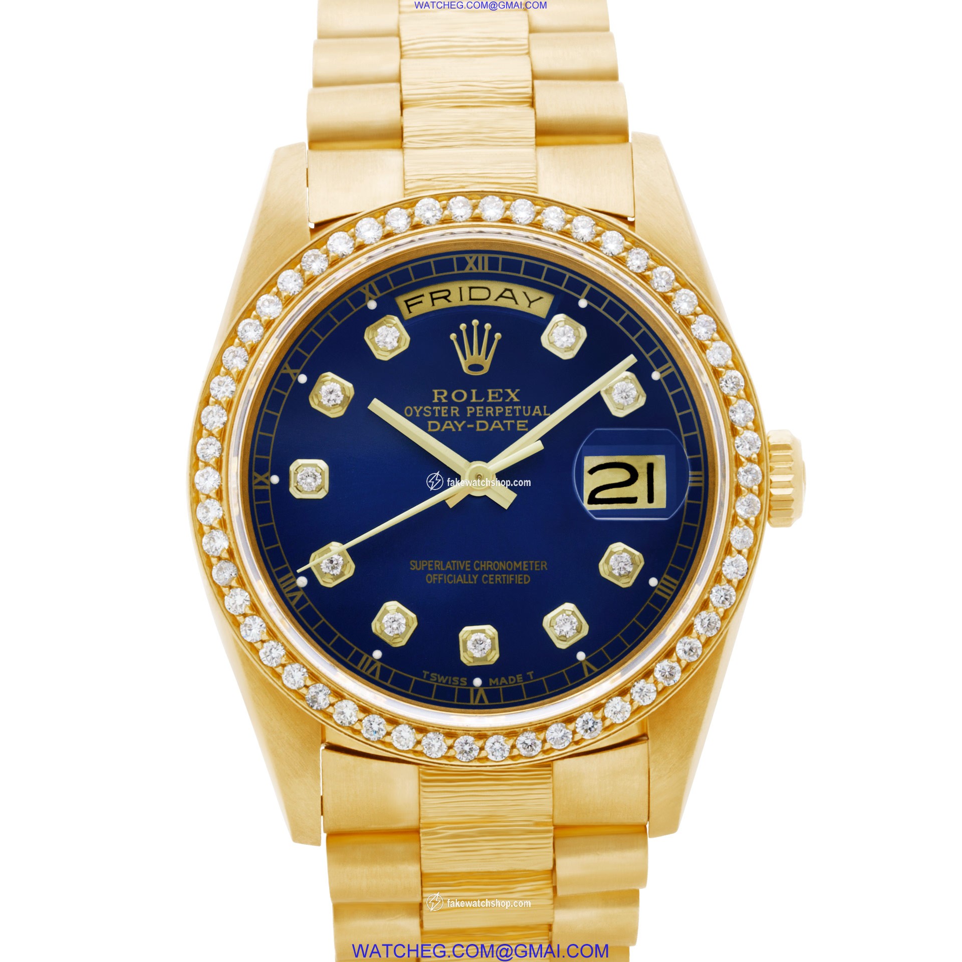 Rolex 18238 Day-Date Automatic Male 18k yellow gold
