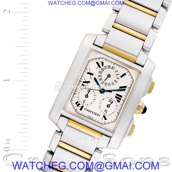 Cartier bb19982 Tank Francaise  Male Stainless Steel