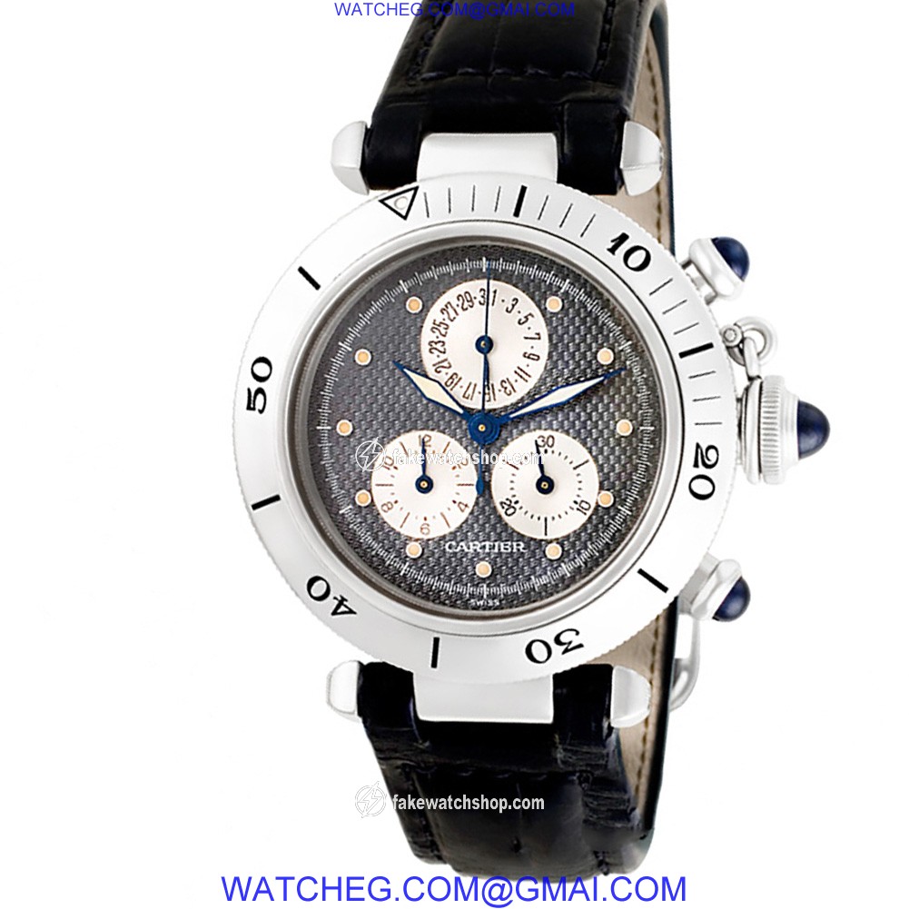Cartier 13521 Pasha Quartz Female Stainless Steel