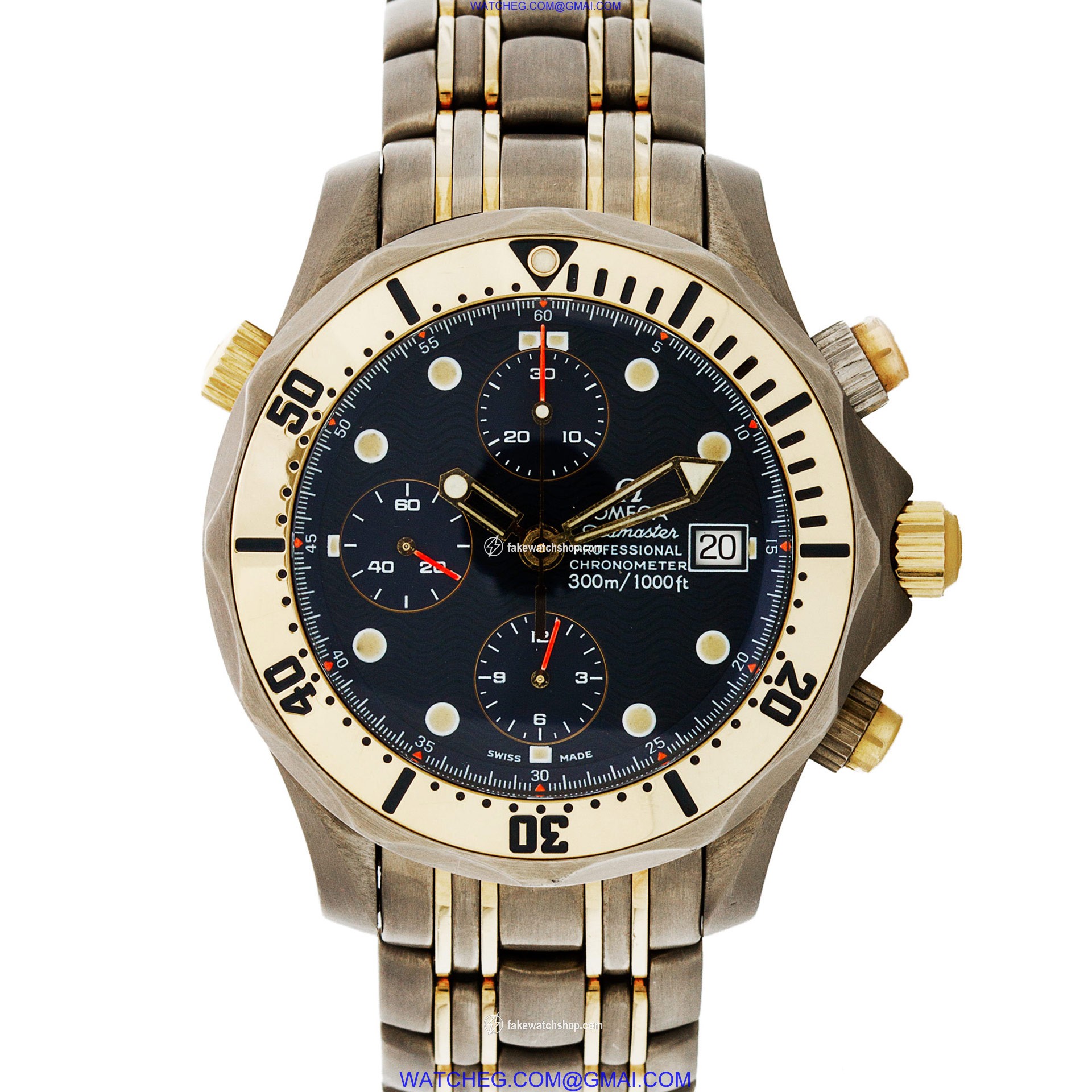 Omega 3780504 Seamaster Automatic Male Titanium