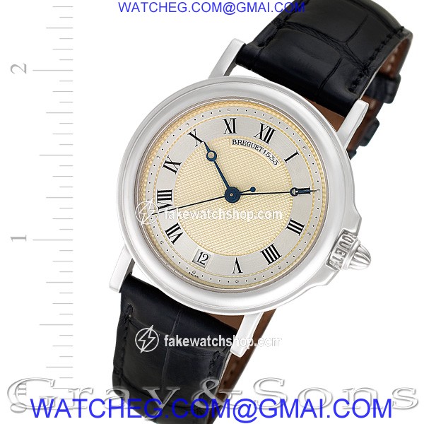 Breguet 1533d Marine Automatic Male Platinum