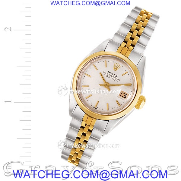 Rolex 6916 Date Automatic Female Stainless Steel