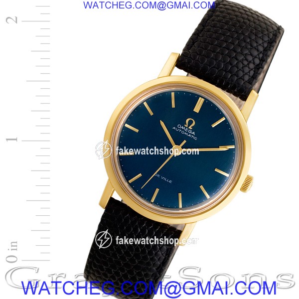 Omega 165004 De Ville Automatic Unisex 18k yellow gold
