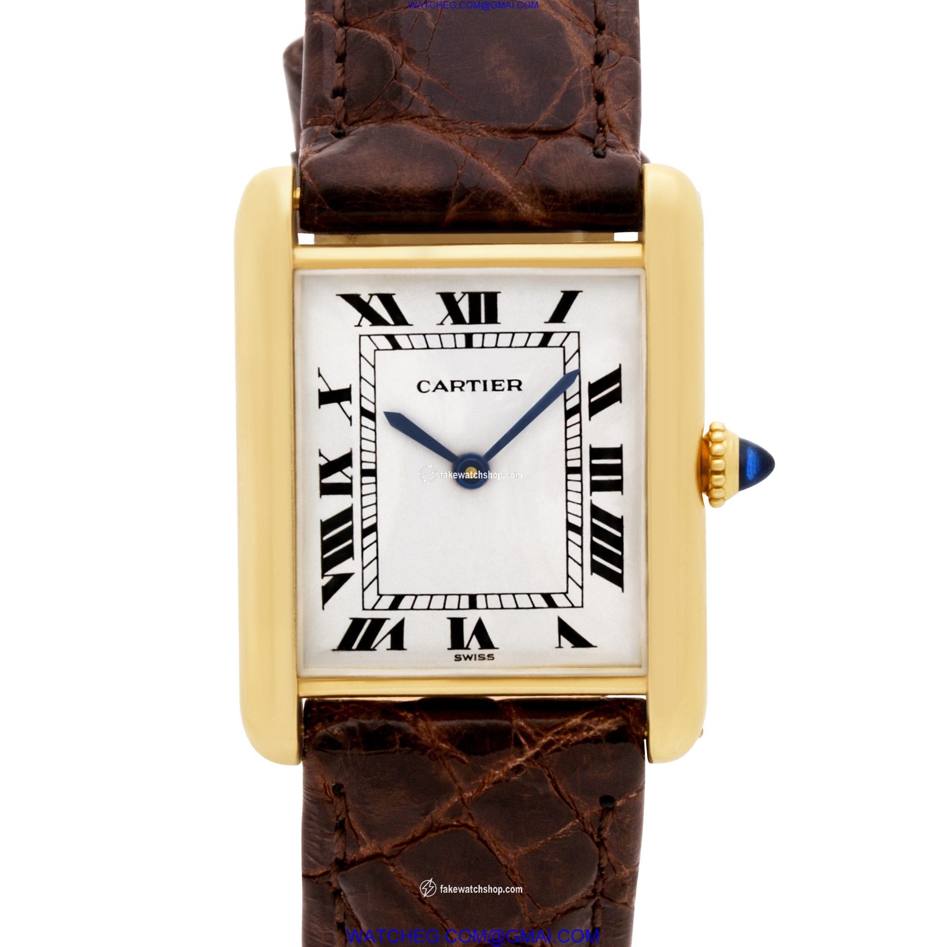 Cartier 780863934 Tank Manual Male 18k yellow gold