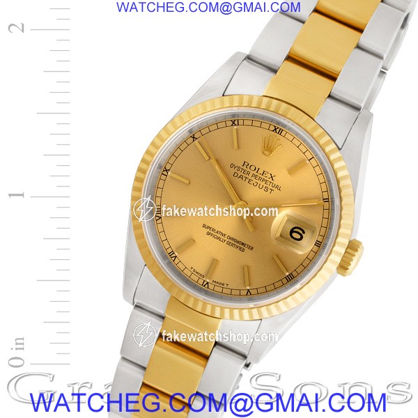 Rolex 16233 Datejust Automatic Male Stainless Steel