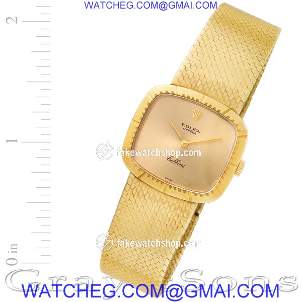 Rolex 336 Cellini Manual Female 18k yellow gold