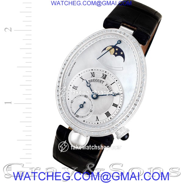 Breguet 8908 Reine De Naples Automatic Female 18k yellow gold