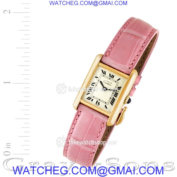 Cartier Cartier 1886 Tank Manual Unisex Stainless Steel & Gold Plated
