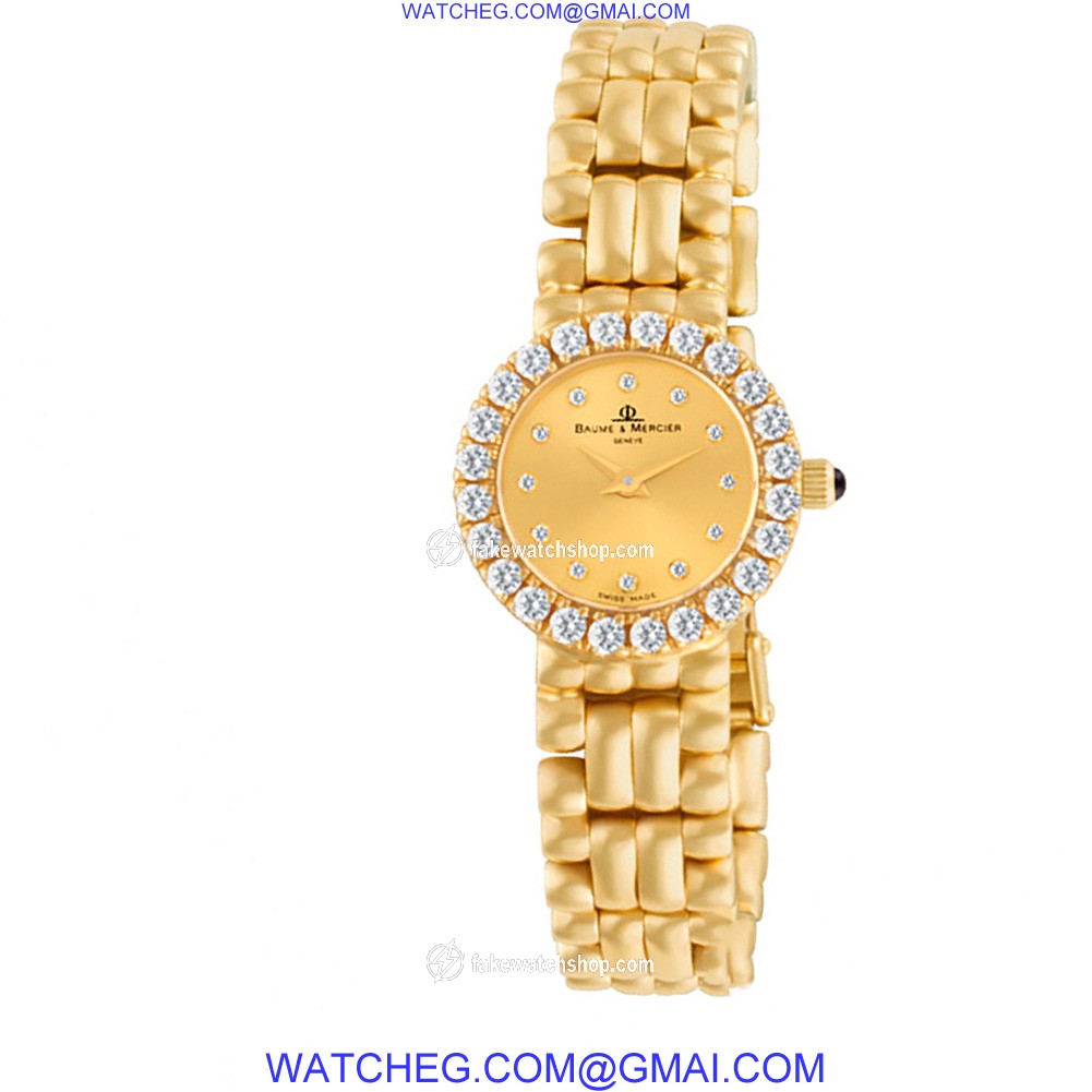 Baume & Mercier 166509 Classic Quartz Female 18k yellow gold