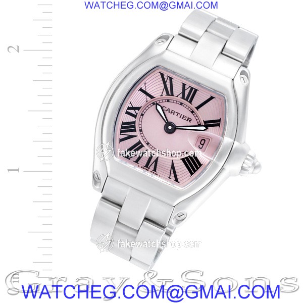 Cartier w62017v3 Roadster Quartz Female Stainless Steel