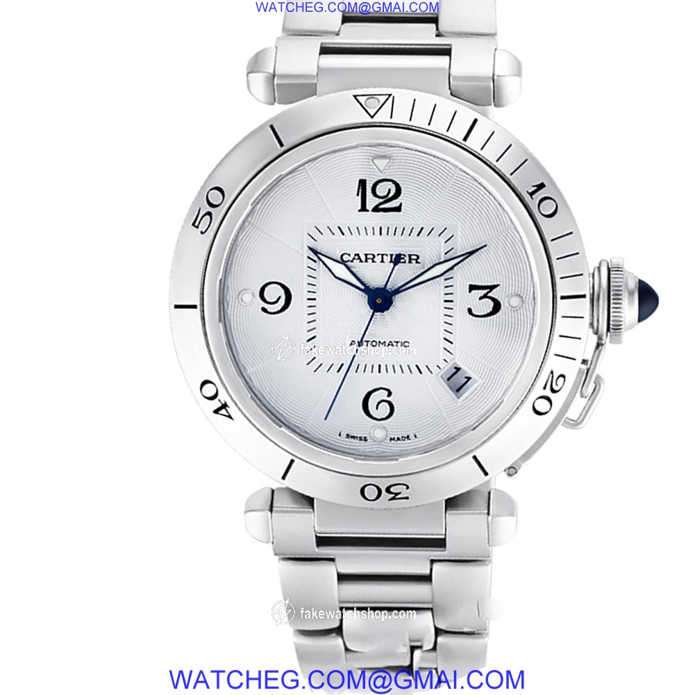 Cartier W31080M7 Pasha Automatic Male Stainless Steel