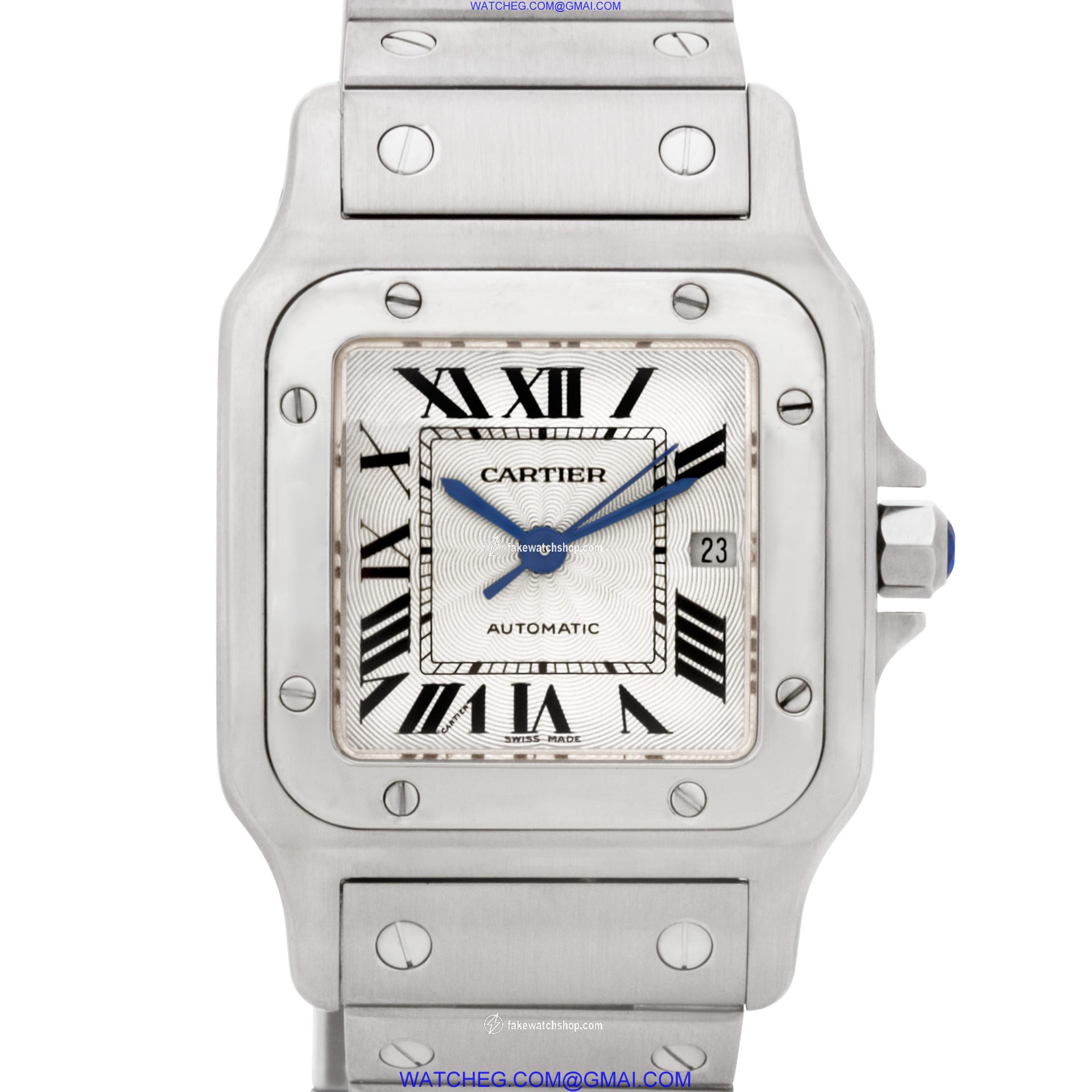 Cartier W20055D6 Santos Automatic Male Stainless Steel