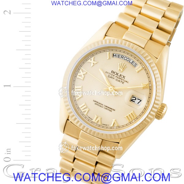 Rolex 18238 Day-Date Automatic Male 18k yellow gold