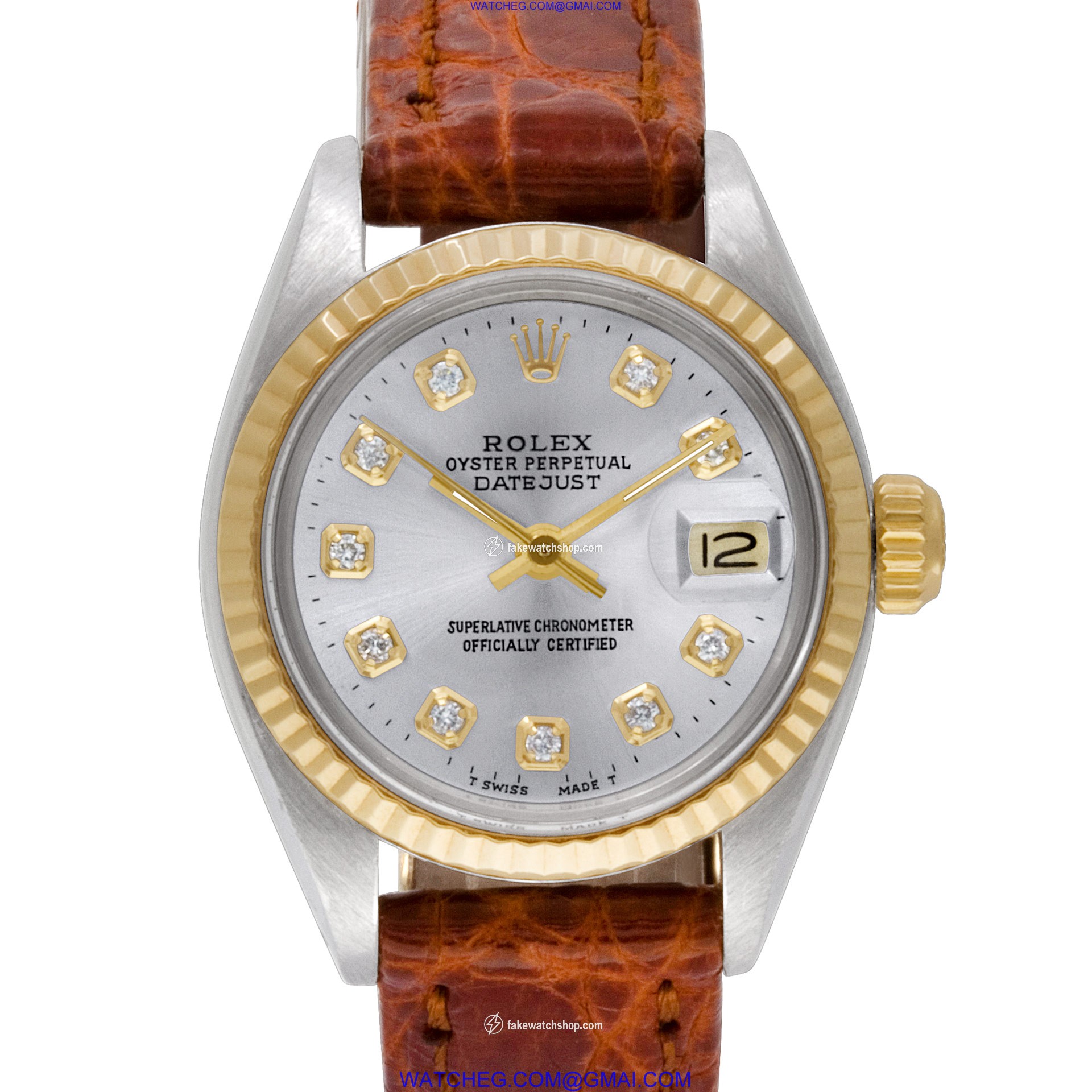 Rolex 6917 Datejust Automatic Female 14k gold & Stainless Steel