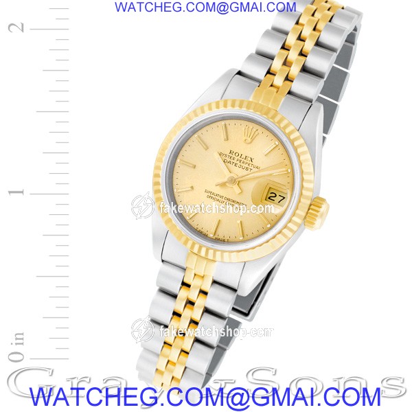 Rolex 69173 Datejust Automatic Female Stainless Steel
