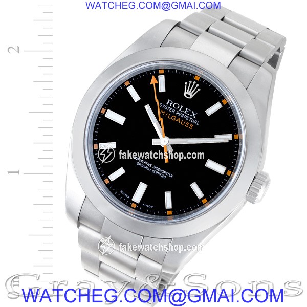 Rolex 116400 Milgauss Automatic Male Stainless Steel