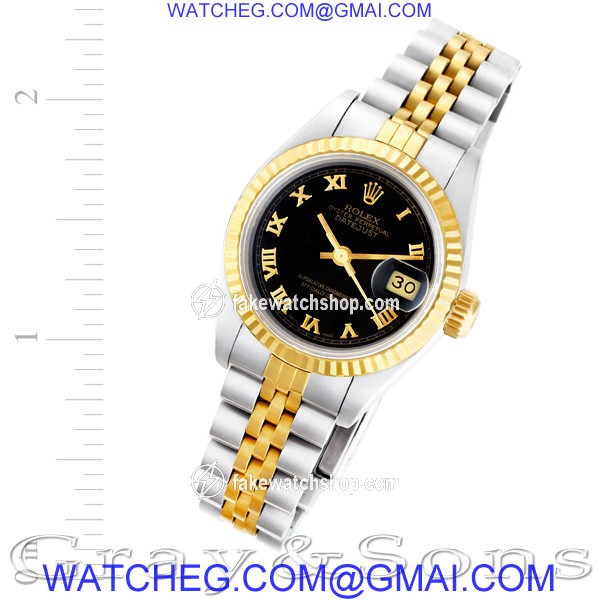 Rolex 69173 Datejust Automatic Female Stainless Steel