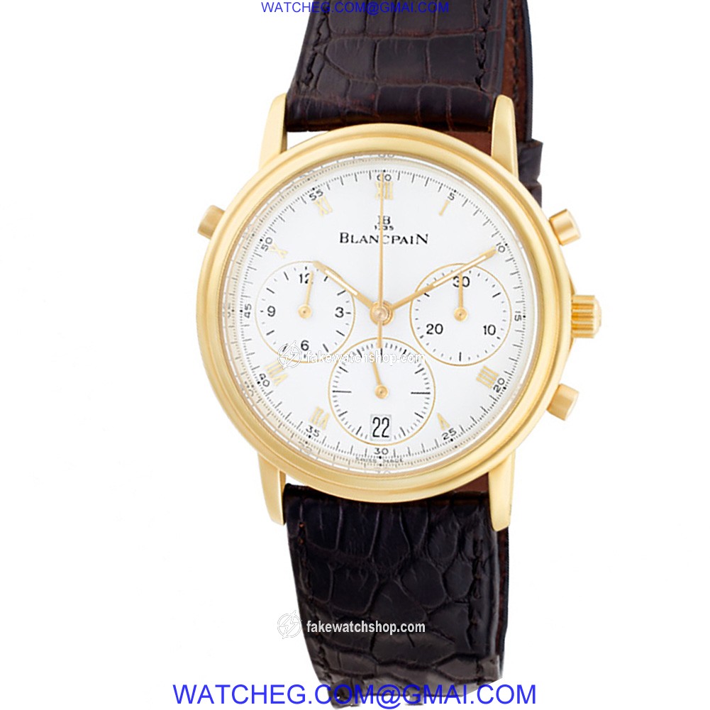 Blancpain 1186-1418-55 Villeret Automatic Male 18 gold