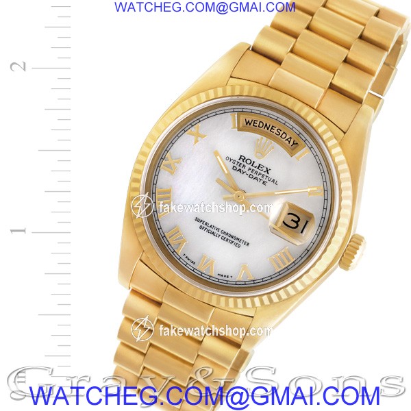 Rolex 18038 Day-Date Automatic Male 18k yellow gold