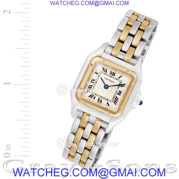 Cartier 1120 Panthere Quartz Female Stainless Steel