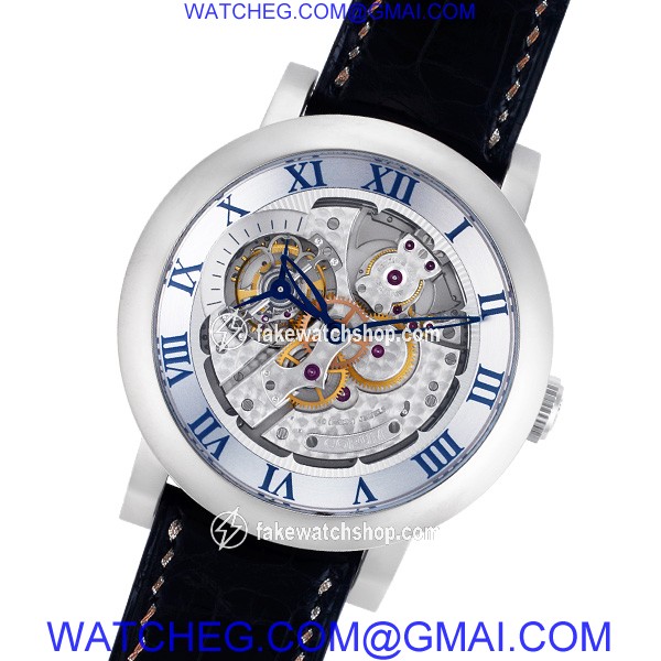 Corum 371.201.59 Skeleton Manual Male 18k White Gold