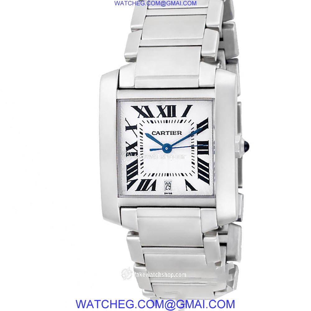 Cartier 2302/W51002q3 Tank Francaise Quartz Male Stainless Steel